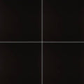 Domino Black Matte 24x24 Porcelain  Tile
