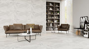 Domino Soft White Semi Polished 24x48 Porcelain  Tile