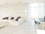 Domino Soft White Semi Polished 24x48 Porcelain  Tile