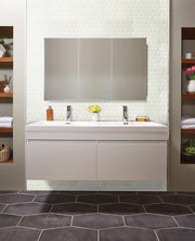 Domino White 2x2 Hexagon Glossy Porcelain  Mosaic