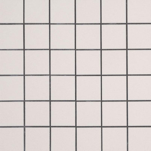 Domino White 2x2 Square Glossy Porcelain  Mosaic