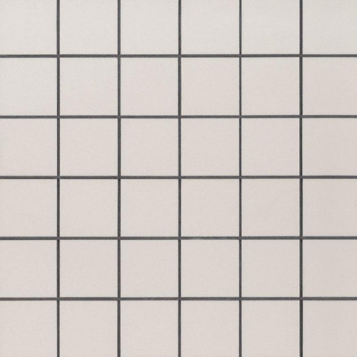 Domino White 2x2 Square Polished Porcelain  Mosaic