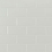 Domino White 2x4 Subway Matte Porcelain  Mosaic