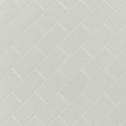 Domino White 2x4 Subway Matte Porcelain  Mosaic