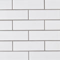 Domino White 2x6 Subway Matte Porcelain  Mosaic