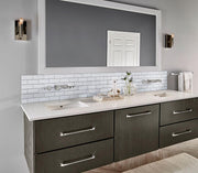 Domino White 2x6 Subway Matte Porcelain  Mosaic