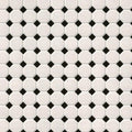 Domino White And Black Octagon Matte Porcelain  Mosaic