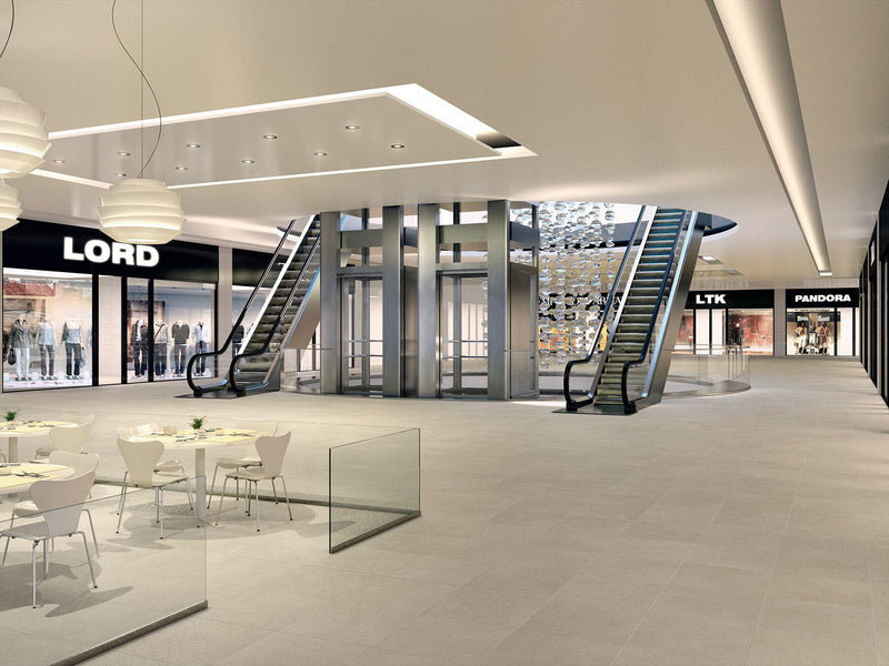 Downtown Blanco Matte 32x32 Porcelain  Tile