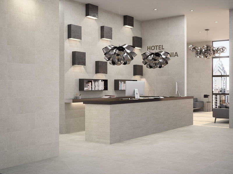 Downtown Grey Matte 24x24 Porcelain  Tile