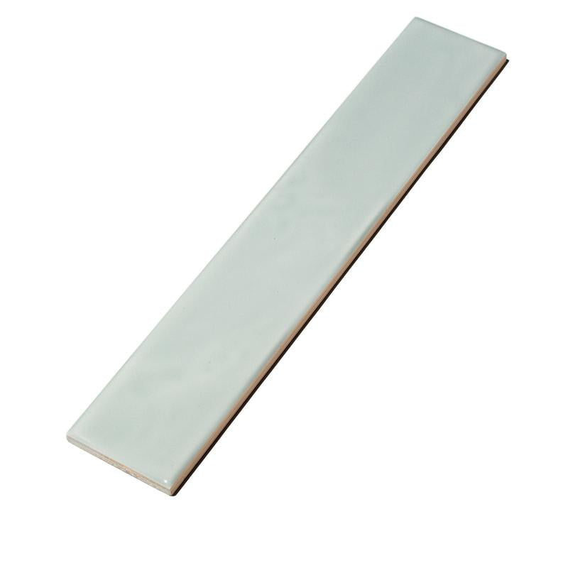 Dreamtile Wave Mint Glossy 2.75x16 Ceramic  Tile