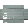 Dreamtile Wave Mint Glossy 2.75x16 Ceramic  Tile
