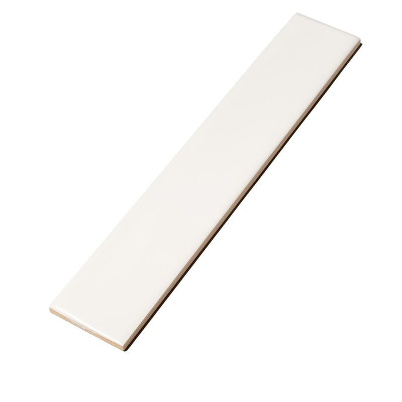 Dreamtile Wave White Matte 2.75x16 Ceramic  Tile