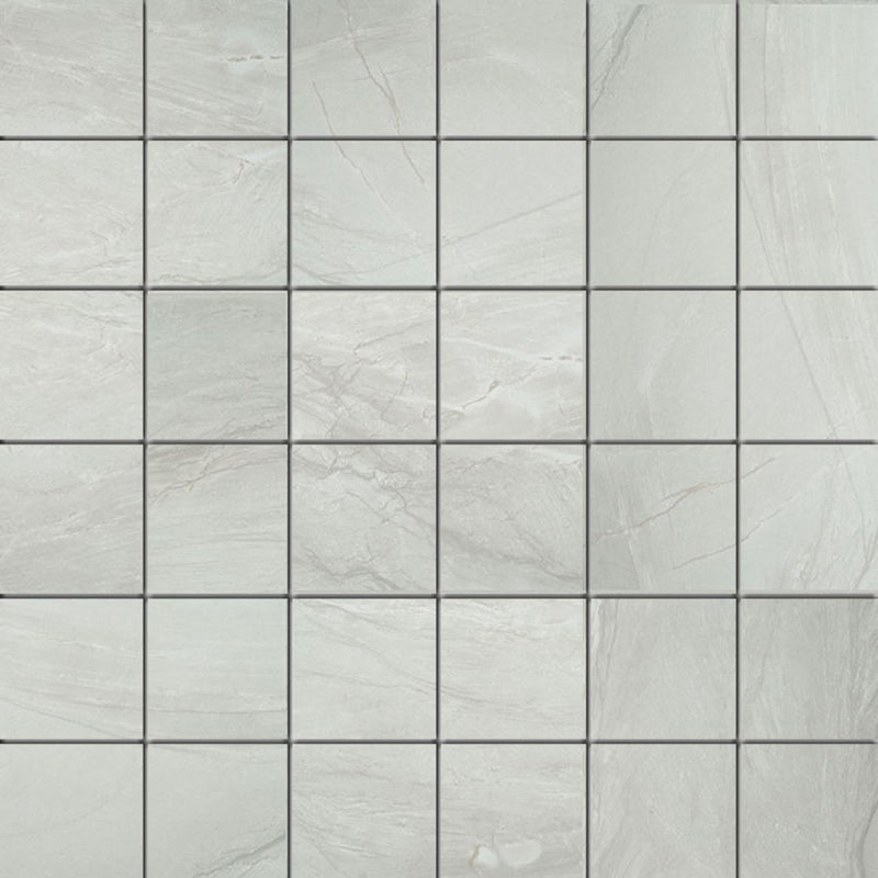 Durban Grey 2x2 Square Matte Porcelain  Mosaic