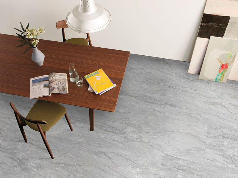 Durban Grey Polished 12x24 Porcelain  Tile
