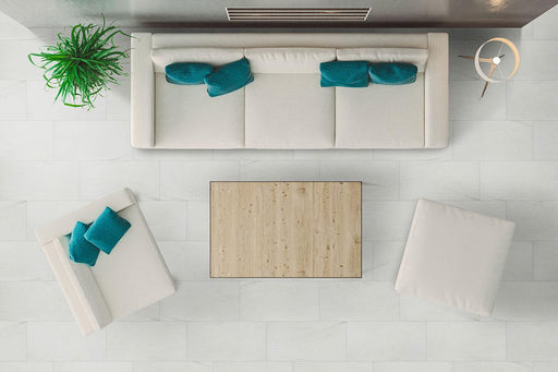 Durban White Matte 12x24 Porcelain  Tile