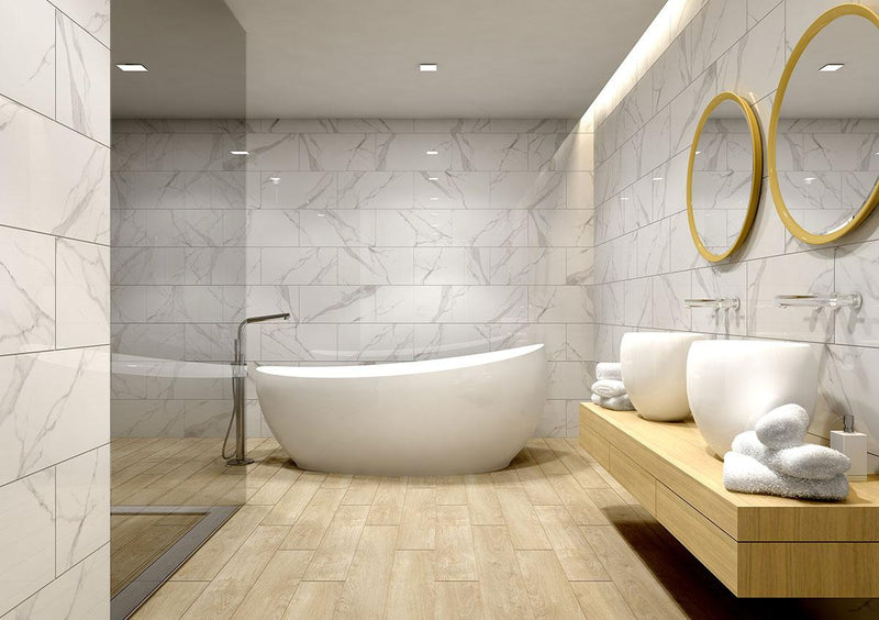 Dymo Statuary Glossy 12x24 Ceramic  Tile