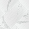 Dymo Statuary Wavy White Glossy 12x24 Ceramic  Tile