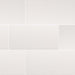Dymo Stripe White Glossy 12x24 Ceramic  Tile