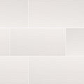 Dymo Stripe White Glossy 12x36 Ceramic  Tile
