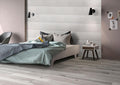 Dymo Wavy White Glossy 12x36 Ceramic  Tile