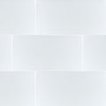 Dymo White Glossy 12x24 Ceramic  Tile