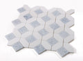 Eclipse Crystal Ocean Hexagon Polished Marble  Mosaic