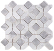 Eclipse Dawn Hexagon Polished Marble  Mosaic