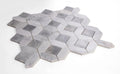 Eclipse Dawn Hexagon Polished Marble  Mosaic