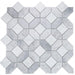 Eclipse Dusk Hexagon Polished Marble  Mosaic