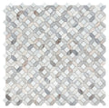 Eclipse Sky Hexagon Polished Marble  Mosaic