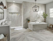 Eden Bardiglio Polished 24x48 Porcelain  Tile