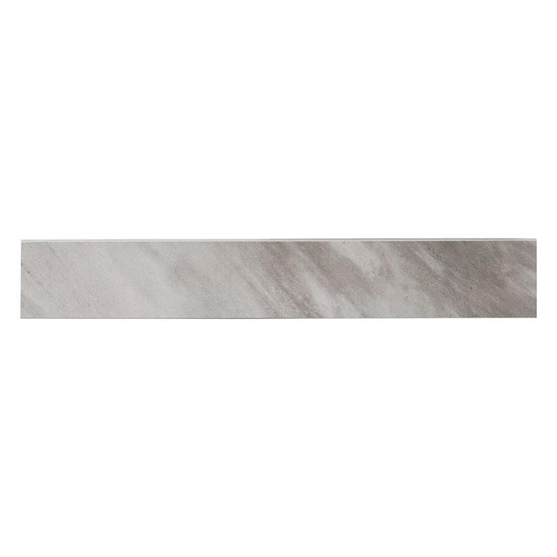 Eden Bardiglio Polished 4x24 Porcelain Bullnose