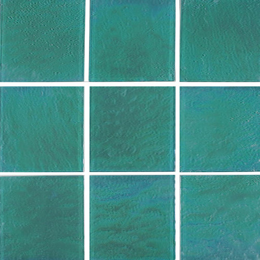 Elegant Green 6x6 Glass  Tile