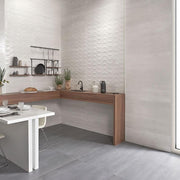 Elven Blanco Lappato 12x36 Ceramic  Tile