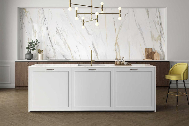 Emporio Calacatta Polished 12x24 Porcelain  Tile