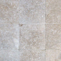 English Walnut Travertine Paver 12x12 Tumbled   1.25 inch