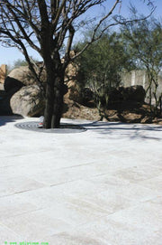 English Walnut Travertine Paver 16x16 Tumbled   1.25 inch