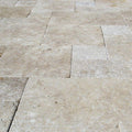 English Walnut Travertine Paver Pattern Tumbled