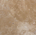 English Walnut Travertine Tile 12x12 Unfilled, Honed