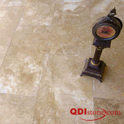 English Walnut Travertine Tile 12x24 Filled, Honed