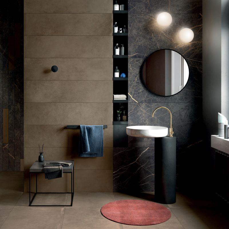 Epoque Black Matte 24x48 Porcelain  Tile