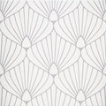 Epoque Shell White Lavender Matte 8x8 Gres Stoneware  Tile