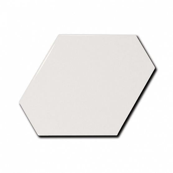 Equipe Benzene Brite White 4.32x4.96 Ceramic  Tile