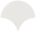 Equipe Scale Fan Brite White 4.24x4.80 Ceramic  Tile
