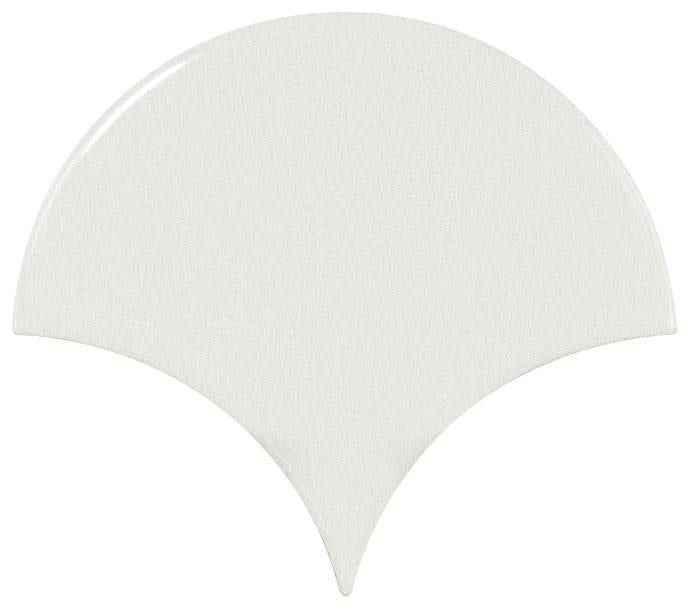 Equipe Scale Fan Brite White 4.24x4.80 Ceramic  Tile