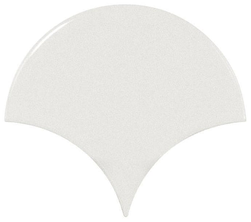Equipe Scale Fan Brite White 4.24x4.80 Ceramic  Tile