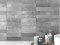 Equipe Tribeca Grey Whisper High Gloss 2.4x9.84 Porcelain  Tile