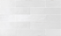 Equipe Tribeca Gypsum White High Gloss 2.4x9.84 Porcelain  Tile