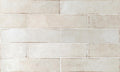 Equipe Tribeca Oatmeal High Gloss 2.4x9.84 Porcelain  Tile