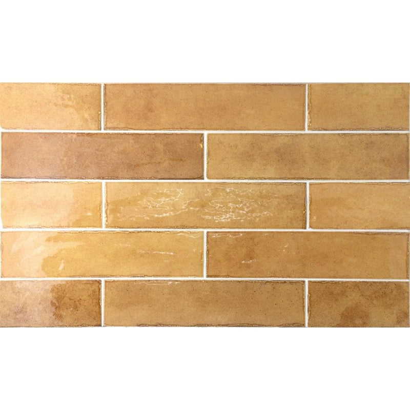 Equipe Tribeca Pollen High Gloss 0.5x8 Porcelain Jolly